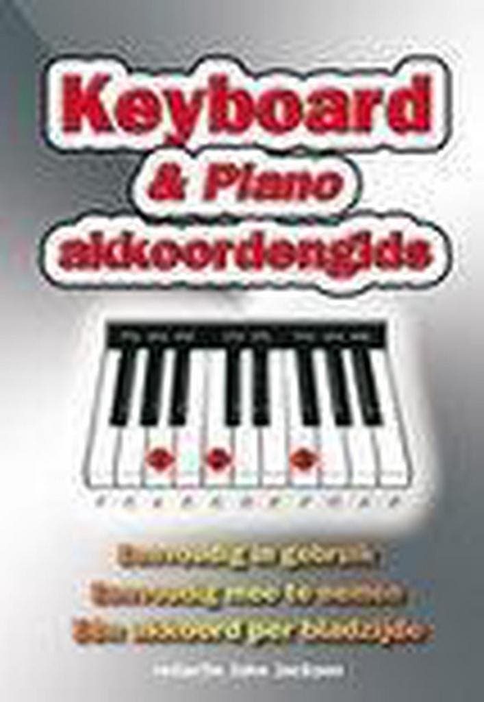 Keyboard & piano akkoordengids 9789059472259, Livres, Loisirs & Temps libre, Envoi