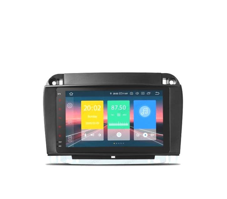 Autoradio Gps Android 10 Pour Mercedes S W220 98-05, Auto diversen, Autonavigatie, Verzenden