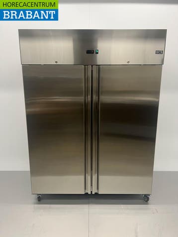 HCB inox Double porte 2 portes Réfrigérateur Monobloc 1350, Verzenden