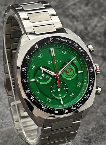 Gucci - Interlocking Chronograph - Zonder minimumprijs -, Bijoux, Sacs & Beauté