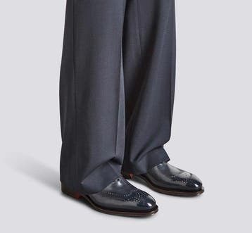 Santoni - Veterschoenen - Maat: EU 41.5 - Nieuw in doos, Nieuw