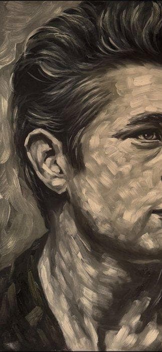 Nguyen Robert - James Dean : LÉternel Rebelle 80 60 cm