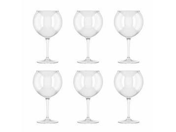 Veiling - 32x Kunststof Cocktailglas - Gin Tonic Glas, Nieuw