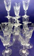 Baccarat - Wijnglas (18) - Carcassonne - Kristal, Antiek en Kunst