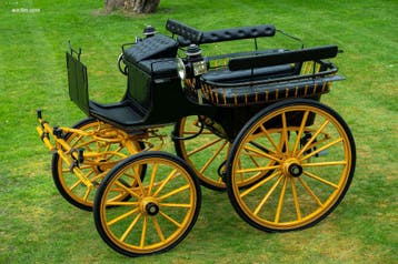 Historisch rijtuig Wagonette P. Buviron, Dieren en Toebehoren, Rijtuigen en Koetsen, Nieuw