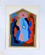 Albert Gleize (1881-1953), daprès - Composition cubiste, Antiek en Kunst