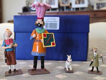 Figurine Moulinsart 4651 - Tintin demande un permis de, Livres