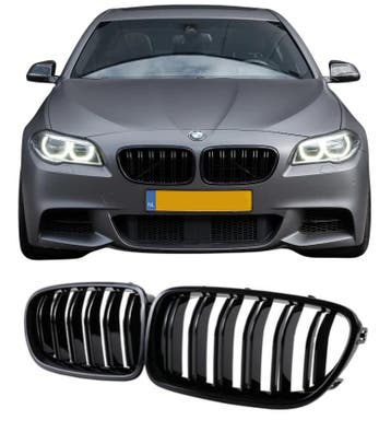 Nieren M5 Look | geschikt voor BMW 5-serie F10 / F11 2010-20, Verzenden
