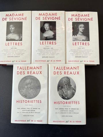Madame de Sévigné; Tallemant des Réaux - Bibliothèque de la