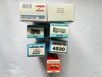Märklin H0 - 48853; 4890.030; 4635; 4629; 4420; 4530; 4602 -, Nieuw