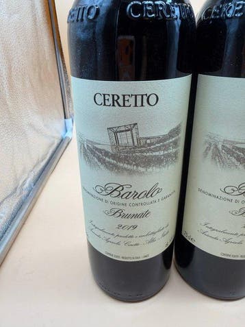 2019 Ceretto: Brunate x2, Prapò x2, Rocche di Castiglione x2