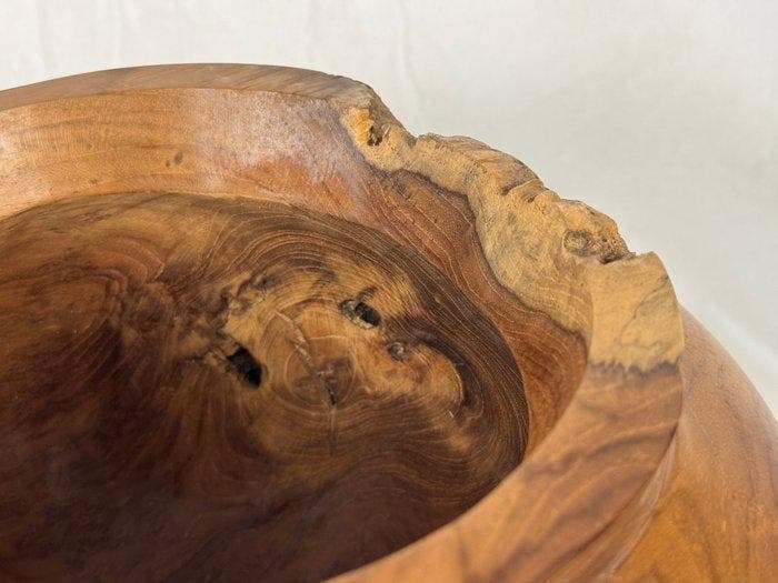 Bad - Teak - Arte Organica, Antiek en Kunst, Kunst | Designobjecten