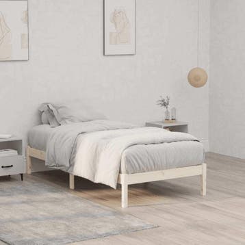 vidaXL Bedframe zonder matras massief grenenhout 100x190 cm, Verzenden