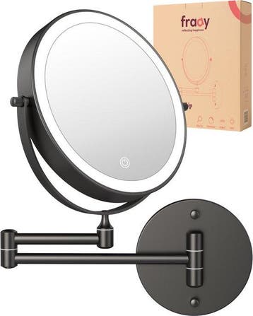 2dekans | Fraay® Make Up Spiegel met LED Verlichting - 10x, Ophalen of Verzenden, Nieuw