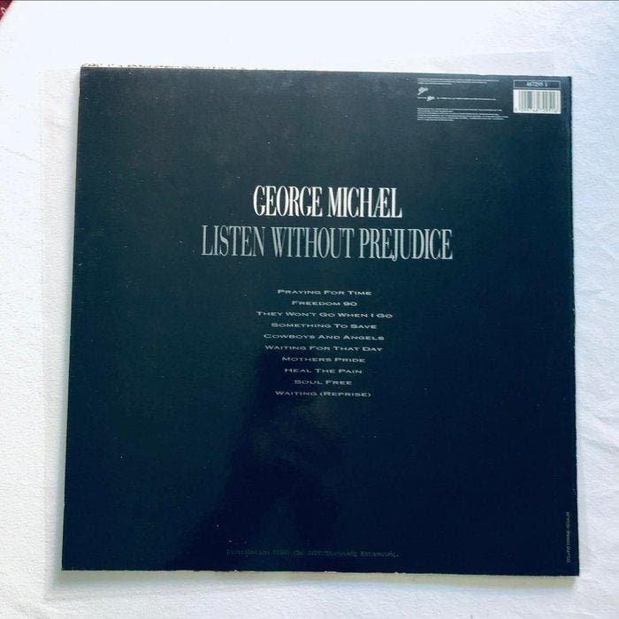 George Michael - Listen Without Prejudice Vol. 1 *(1st, CD & DVD, Vinyles Singles