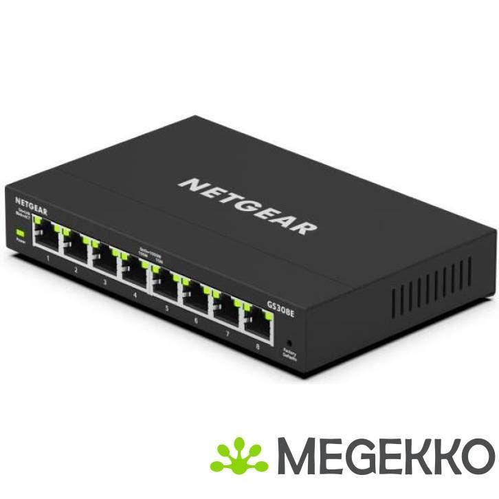 Netgear GS308E, Informatique & Logiciels, Ordinateurs & Logiciels Autre, Envoi