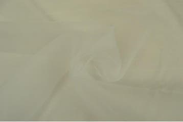 15 meter organza stof - Gebroken wit, Verzenden