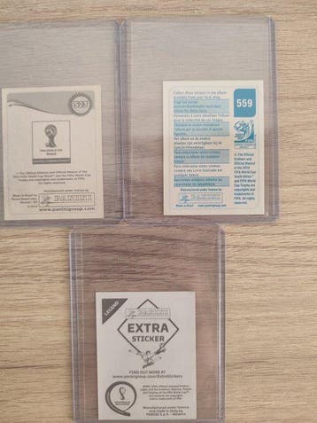 2022 Panini World Cup Stickers Cristiano Ronaldo Extra, Nieuw