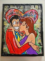 Munlu.art - Lupin e Fujiko pop kiss