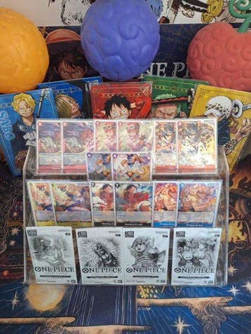 Bandai - 14 Card - One Piece - Monkey D. Luffy Promo-Cards, Nieuw