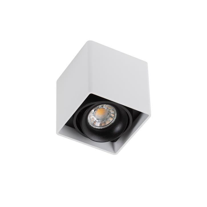 Spots opbouw Bjorn 1 Opbouwspot Wit Binnenverlichting, Huis en Inrichting, Lampen | Overige, Verzenden