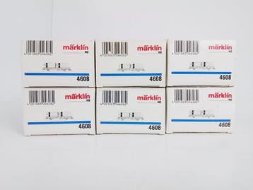 Märklin H0 - 4608 - Modeltrein (6) - 6 x Rongenwagen met, Nieuw