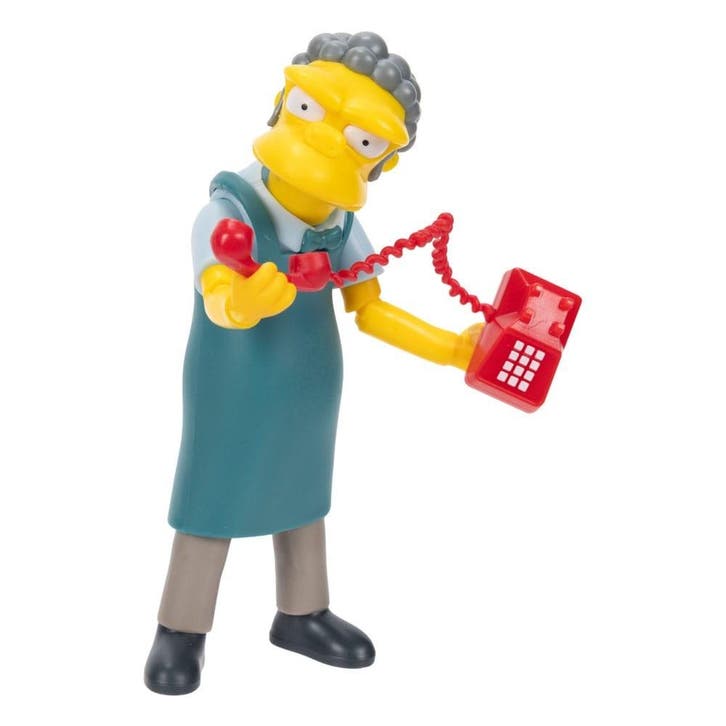 The Simpsons Action Figure Moe with Phone 13 cm, Verzamelen, Film en Tv, Nieuw, Ophalen of Verzenden