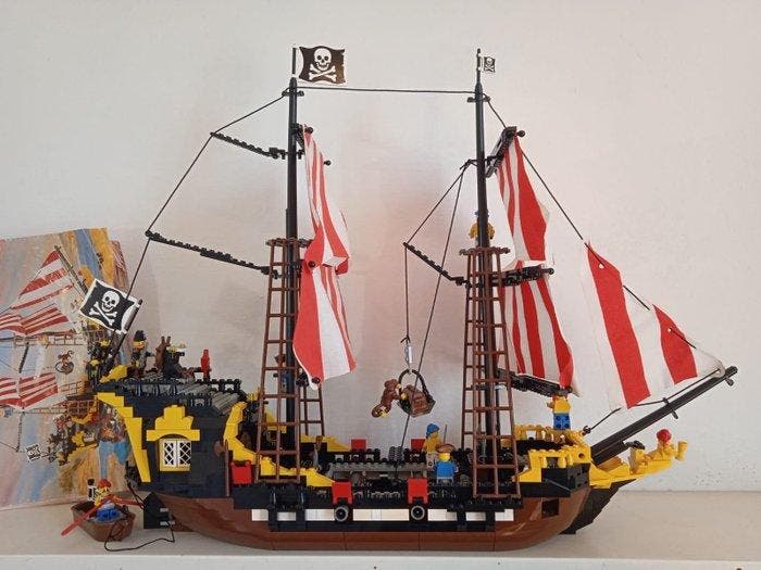 Lego Set - 6285 - Pirates - Black Seas Barracuda, Kinderen en Baby's, Speelgoed | Duplo en Lego
