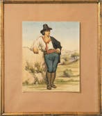 Charles Soulacroix (1825-1899) - Giovane uomo in costume