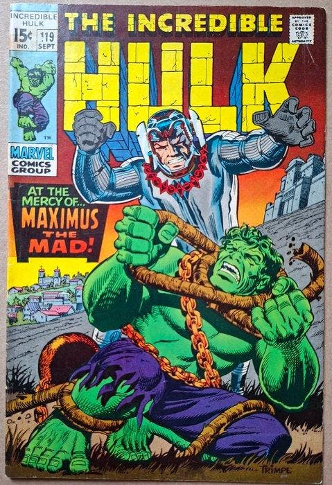 The Incredible Hulk #119, #161. - 2 Comic - EO - 1969/1973, Boeken, Strips | Comics