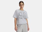 Under Armour Heavyweight Os 96 shortsleeve tee-Gry - Maat LG, Kleding | Dames, Maat 42/44 (L), Nieuw, Ophalen of Verzenden, Grijs