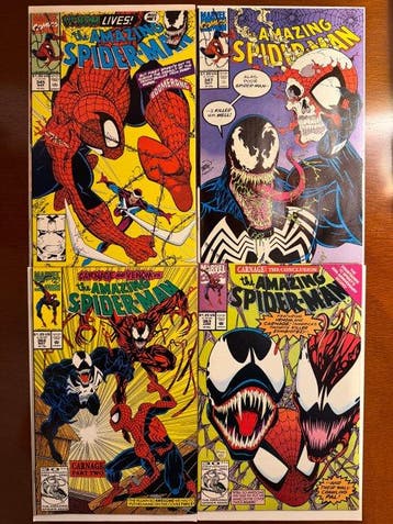The Amazing Spider-Man #345, #347, #360 & #363 - The Amazing, Livres