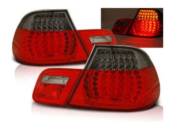 LED achterlicht units Red Smoke geschikt voor BMW E46 Coupe, Auto-onderdelen, Verzenden, Nieuw, BMW
