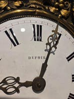 Comtoise klok - Dufour à Clamecy - - Verguld messing - 1800, Antiek en Kunst, Antiek | Klokken