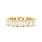 Sans prix de réserve - Bague - 14 carats Or jaune - 6.32ct.