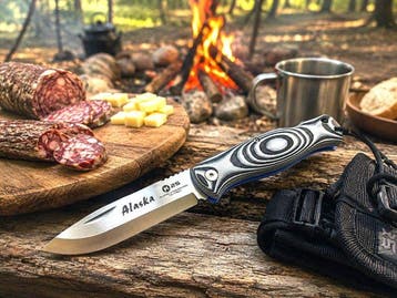 K25 K25 Alaska Bushcraft/Survival – Coltello pieghevole -