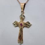 Zonder minimumprijs - Hanger - 9 kt. Roségoud, Zilver -