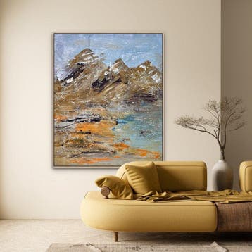 Hestela Charbonnier (Esty) - Mountains of Gold N2, Antiquités & Art