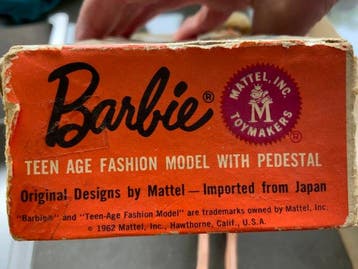 Barbie - Barbiepop Teen Age Fashion Model - 1960-1970 -