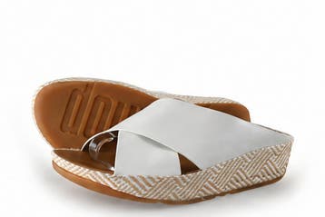 Fitflop Sleehakken in maat 41 Wit, Verzenden, Wit, Zo goed als nieuw, Schoenen met hoge hakken