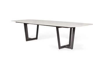 SUNS Palermo tuintafel met neolith blad in bootvorm 320 x, Nieuw