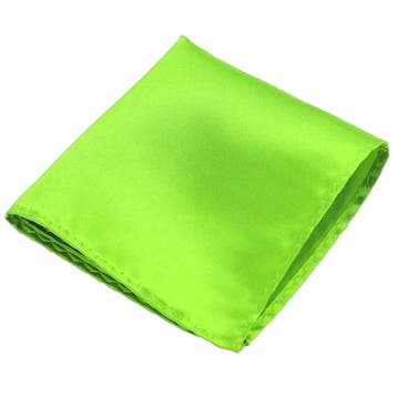 Fako Fashion - Pochette - Pochet - Satijn - 22x22cm - Fluo, Verzenden, Nieuw