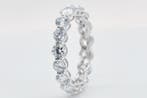 Zonder minimumprijs - Ring - 14 karaat Witgoud - 3.43ct. tw.