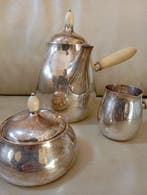 Georg Jensen - Georg Jensen - Service à café (3) - Argent, Antiquités & Art