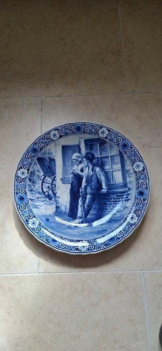 De Porceleyne Fles, Delft - B.J. Blommers - Wandbord -, Antiek en Kunst