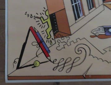 Ever Meulen - Muhka - kleurwedstrijd - Années 1980, Antiek en Kunst