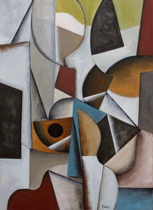 Vova Titov - Cold morning, Antiquités & Art, Art | Peinture | Moderne
