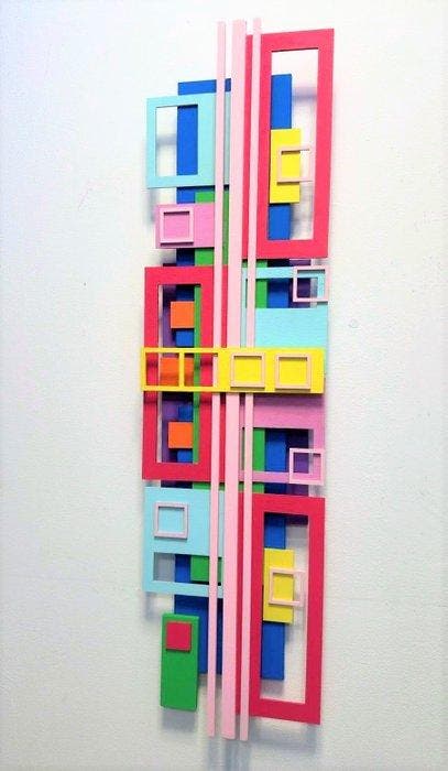 Rubén M Millano G - Happiness Line NºXXVI Pieza Única, Antiquités & Art, Art | Objets design