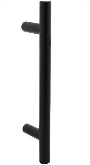 Deurgreep BASICS LBT PS 300 mm Mat Zwart, Bricolage & Construction, Fenêtres & Moustiquaires, Enlèvement ou Envoi