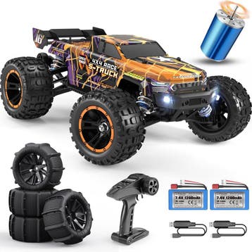 RC Truck 48km/u | Retour Deal | 30% Korting! (rc auto), Hobby en Vrije tijd, Elektro, Verzenden, Auto offroad, Nieuw